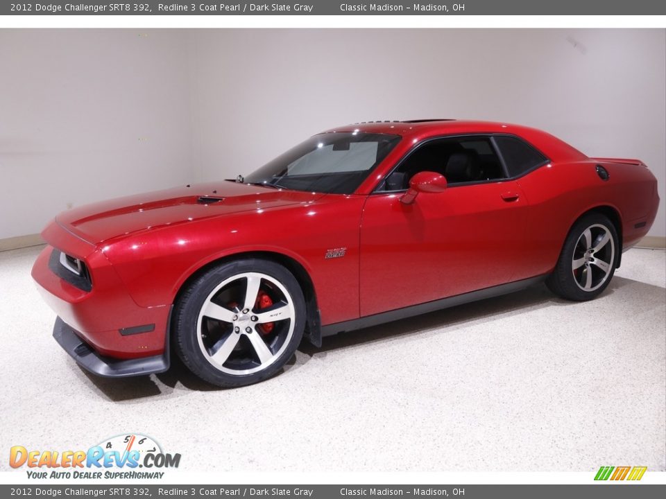 2012 Dodge Challenger SRT8 392 Redline 3 Coat Pearl / Dark Slate Gray Photo #3