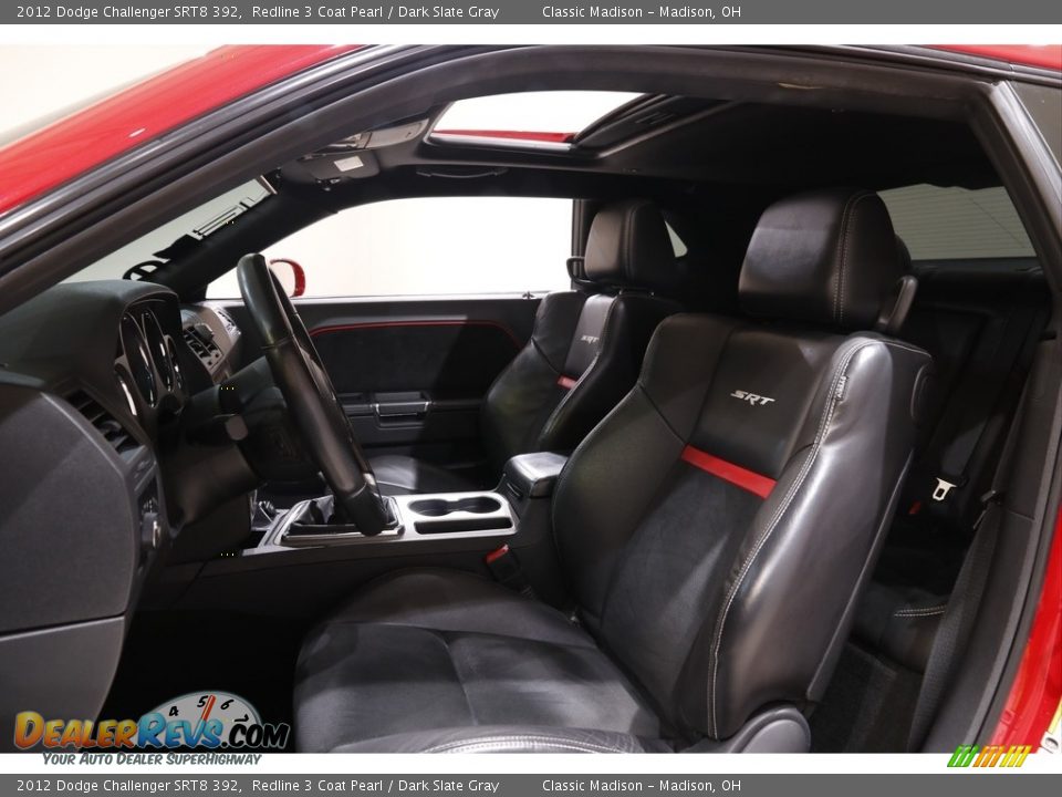2012 Dodge Challenger SRT8 392 Redline 3 Coat Pearl / Dark Slate Gray Photo #5