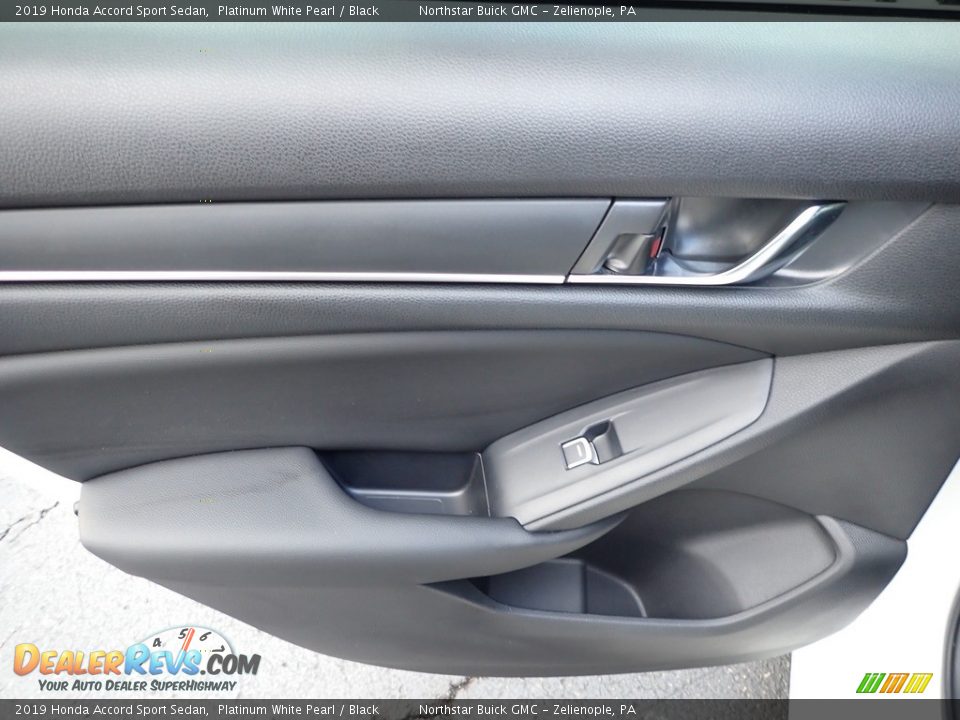 2019 Honda Accord Sport Sedan Platinum White Pearl / Black Photo #19