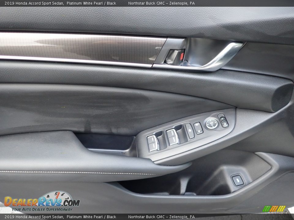 2019 Honda Accord Sport Sedan Platinum White Pearl / Black Photo #20