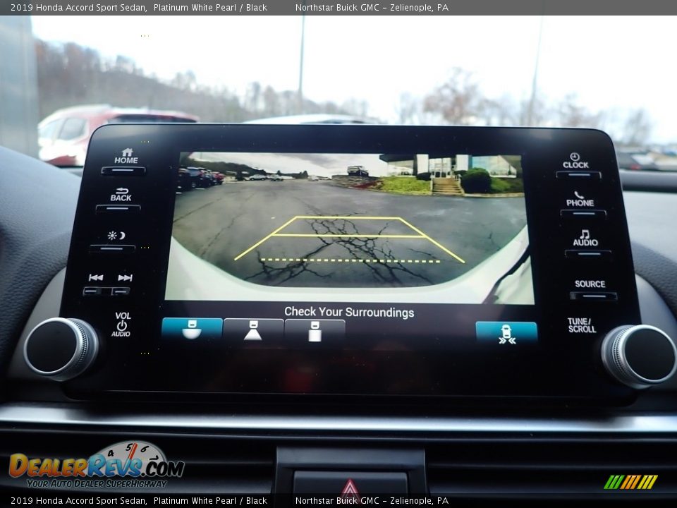 2019 Honda Accord Sport Sedan Platinum White Pearl / Black Photo #23