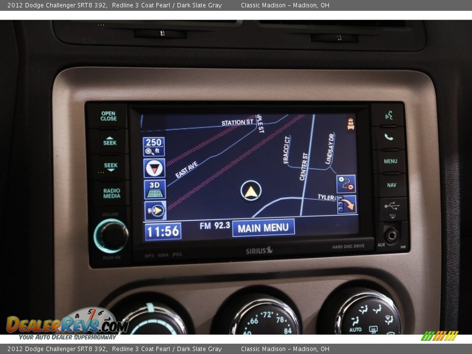 2012 Dodge Challenger SRT8 392 Redline 3 Coat Pearl / Dark Slate Gray Photo #11