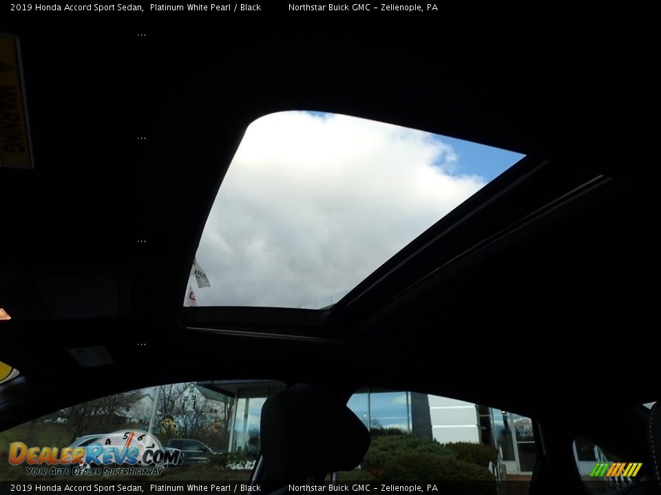 2019 Honda Accord Sport Sedan Platinum White Pearl / Black Photo #25