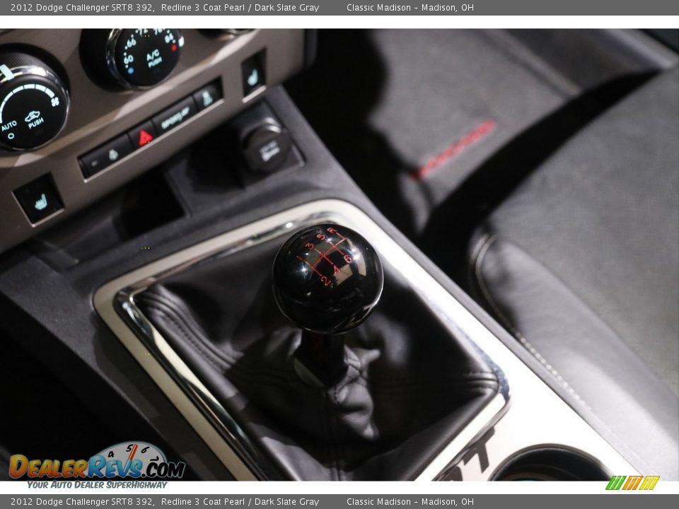 2012 Dodge Challenger SRT8 392 Redline 3 Coat Pearl / Dark Slate Gray Photo #13