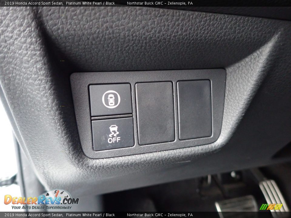 2019 Honda Accord Sport Sedan Platinum White Pearl / Black Photo #27