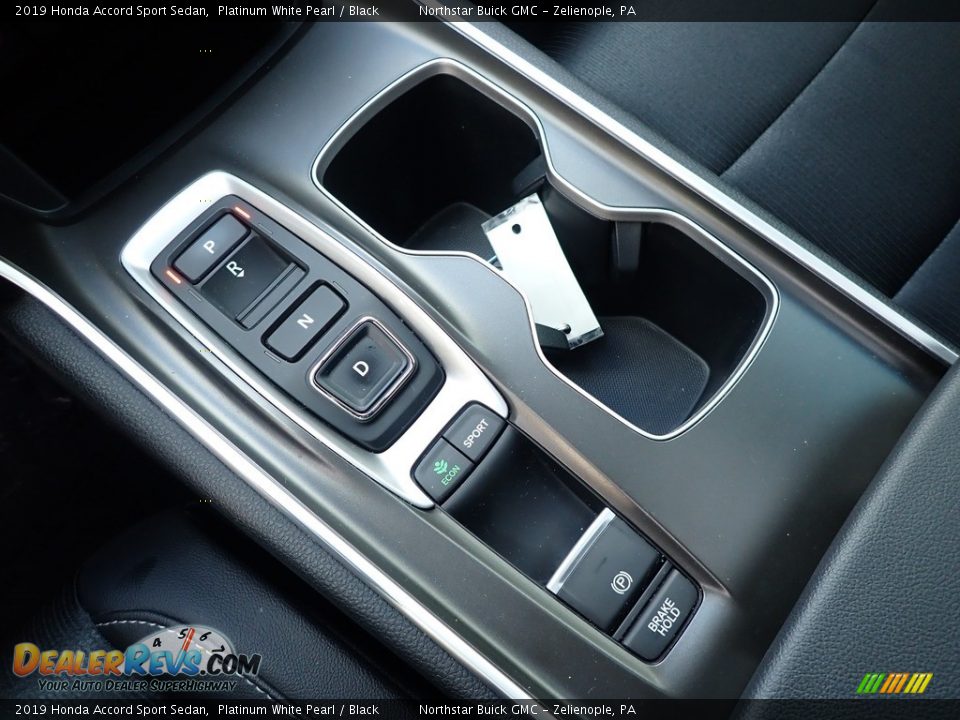 2019 Honda Accord Sport Sedan Platinum White Pearl / Black Photo #28