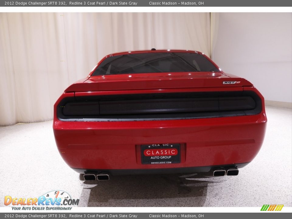 2012 Dodge Challenger SRT8 392 Redline 3 Coat Pearl / Dark Slate Gray Photo #17