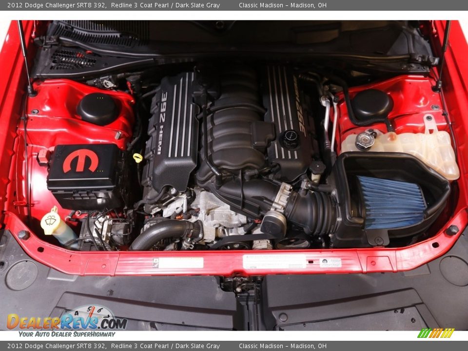 2012 Dodge Challenger SRT8 392 Redline 3 Coat Pearl / Dark Slate Gray Photo #18