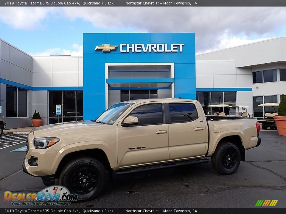 2019 Toyota Tacoma SR5 Double Cab 4x4 Quicksand / Black Photo #1