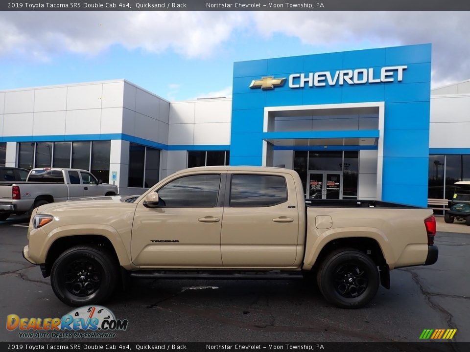 2019 Toyota Tacoma SR5 Double Cab 4x4 Quicksand / Black Photo #3