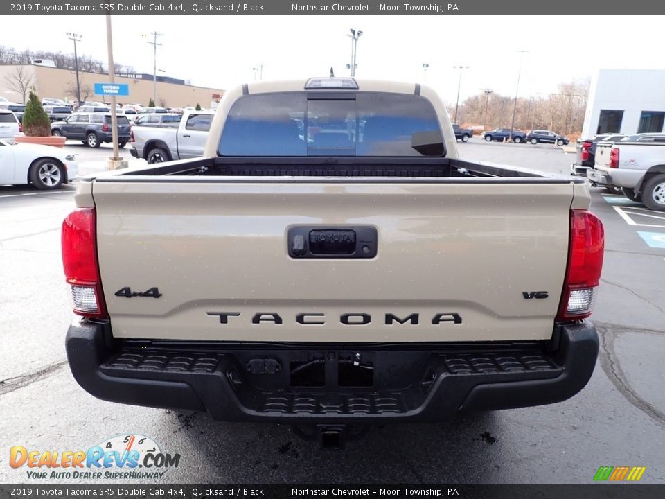 2019 Toyota Tacoma SR5 Double Cab 4x4 Quicksand / Black Photo #6