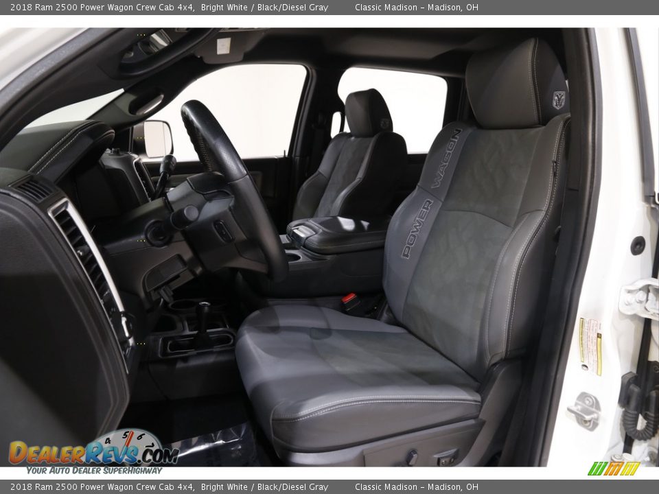 2018 Ram 2500 Power Wagon Crew Cab 4x4 Bright White / Black/Diesel Gray Photo #5