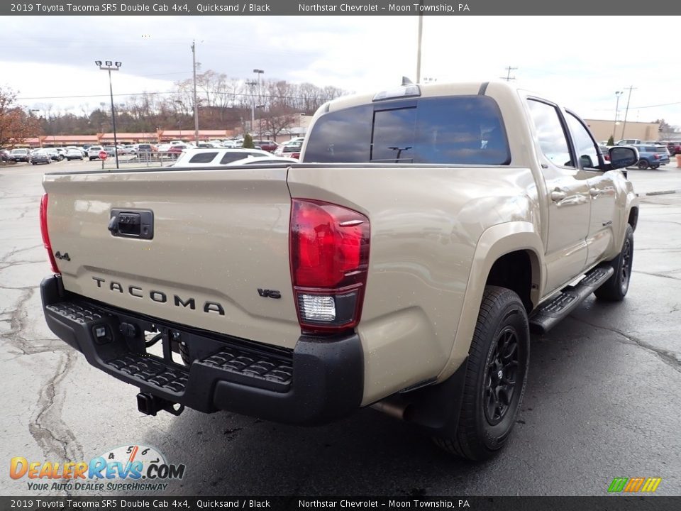 2019 Toyota Tacoma SR5 Double Cab 4x4 Quicksand / Black Photo #7