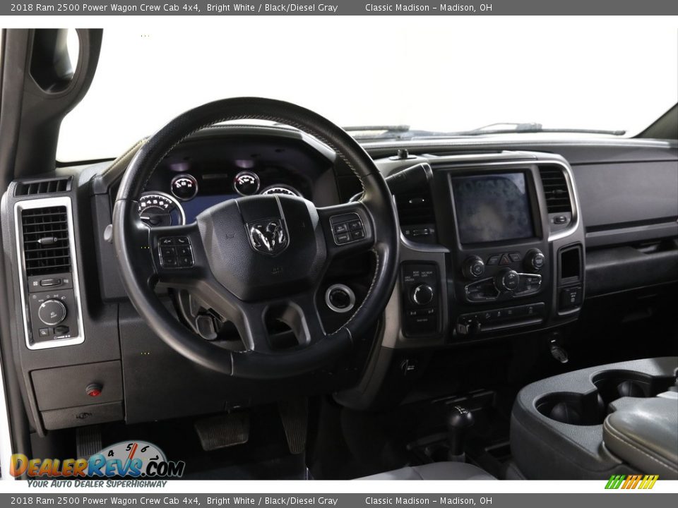 2018 Ram 2500 Power Wagon Crew Cab 4x4 Bright White / Black/Diesel Gray Photo #6