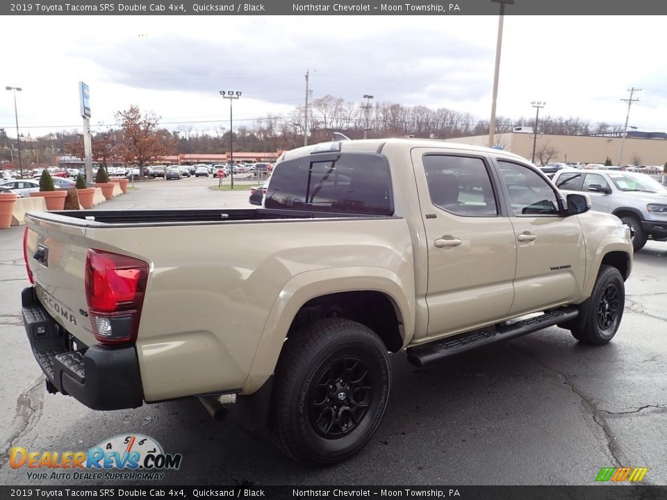 2019 Toyota Tacoma SR5 Double Cab 4x4 Quicksand / Black Photo #8