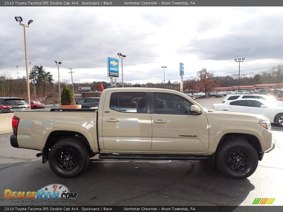 2019 Toyota Tacoma SR5 Double Cab 4x4 Quicksand / Black Photo #9