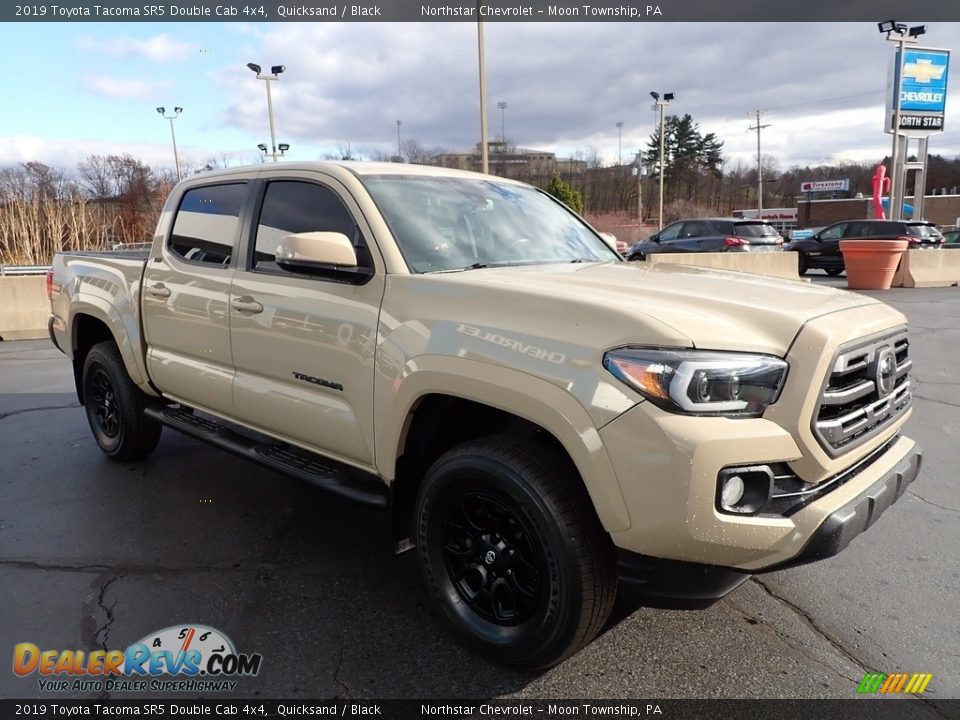 2019 Toyota Tacoma SR5 Double Cab 4x4 Quicksand / Black Photo #10