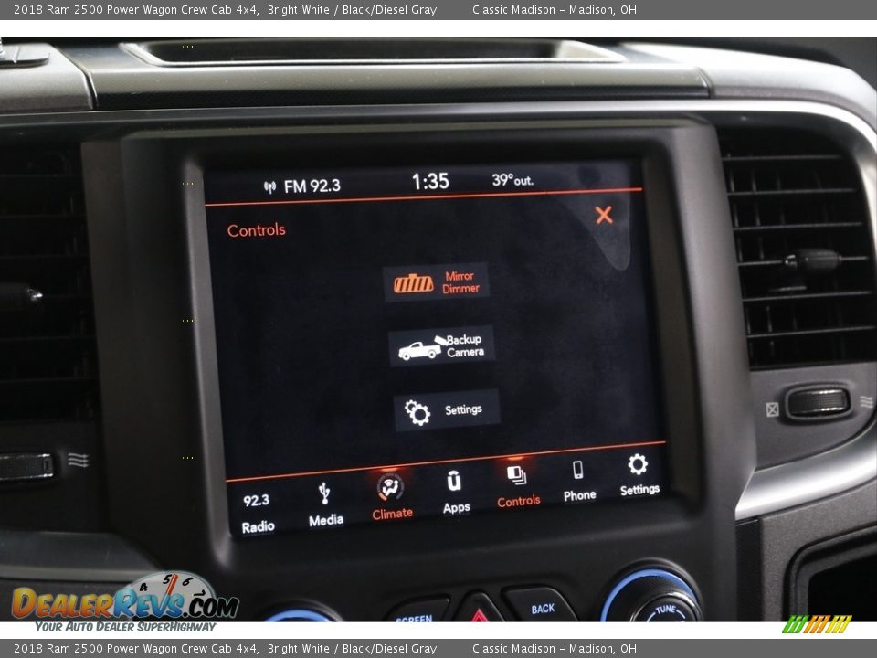 2018 Ram 2500 Power Wagon Crew Cab 4x4 Bright White / Black/Diesel Gray Photo #12