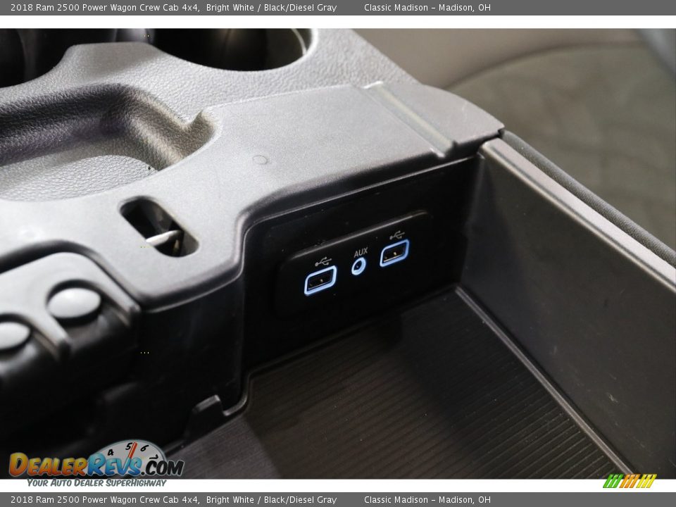 2018 Ram 2500 Power Wagon Crew Cab 4x4 Bright White / Black/Diesel Gray Photo #16