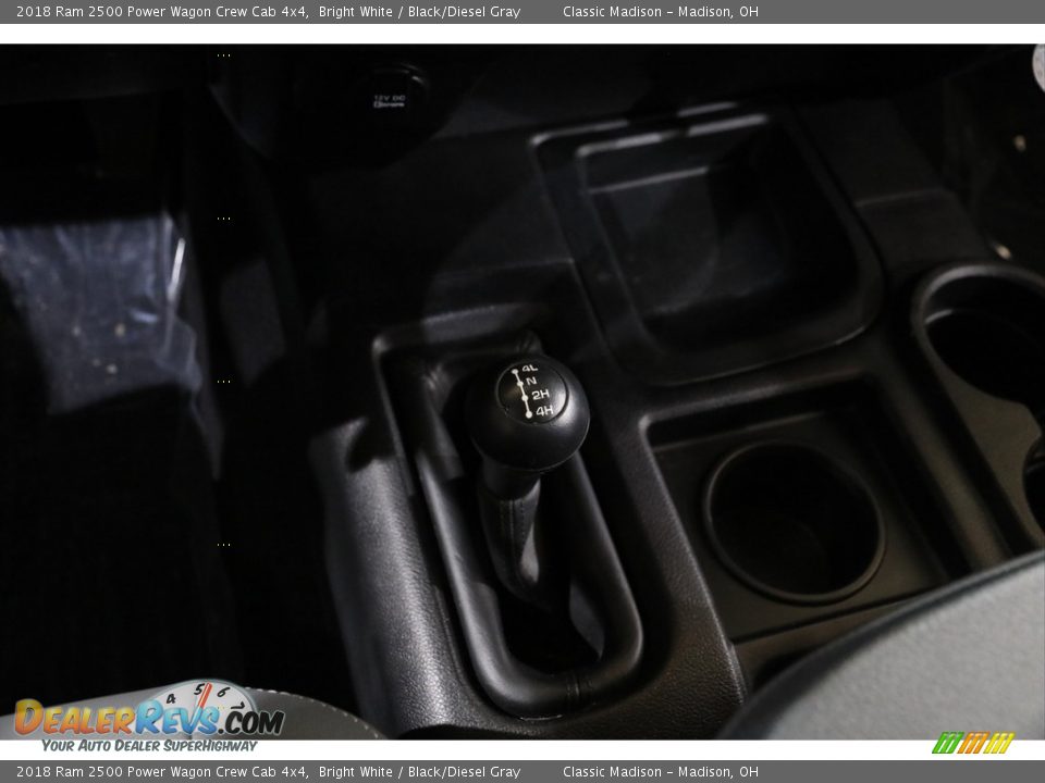 2018 Ram 2500 Power Wagon Crew Cab 4x4 Bright White / Black/Diesel Gray Photo #17