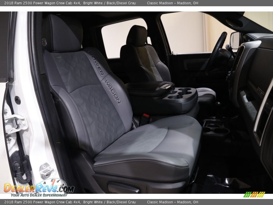 2018 Ram 2500 Power Wagon Crew Cab 4x4 Bright White / Black/Diesel Gray Photo #18