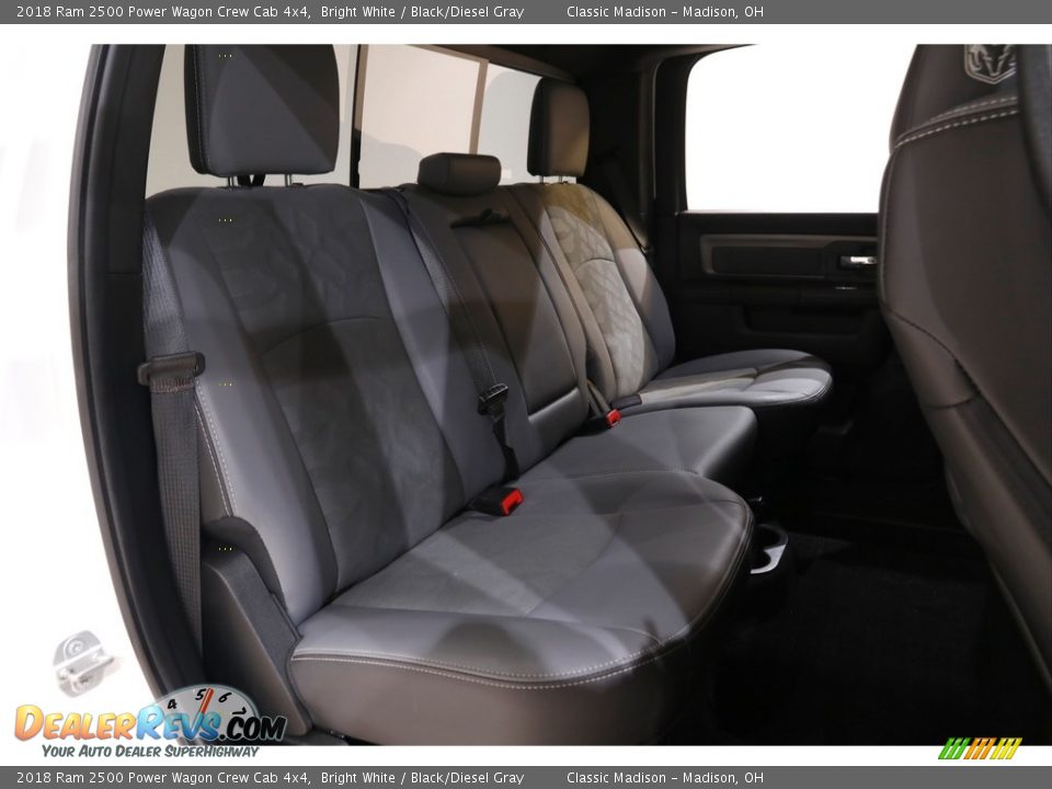 2018 Ram 2500 Power Wagon Crew Cab 4x4 Bright White / Black/Diesel Gray Photo #19