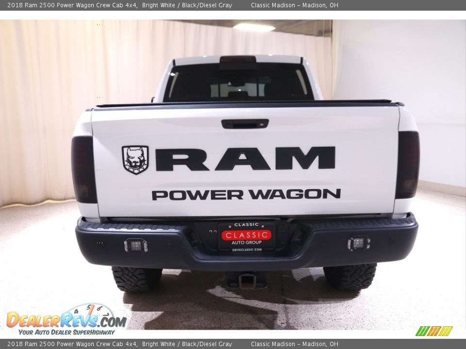 2018 Ram 2500 Power Wagon Crew Cab 4x4 Bright White / Black/Diesel Gray Photo #21