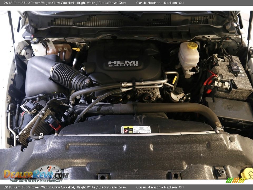 2018 Ram 2500 Power Wagon Crew Cab 4x4 Bright White / Black/Diesel Gray Photo #22