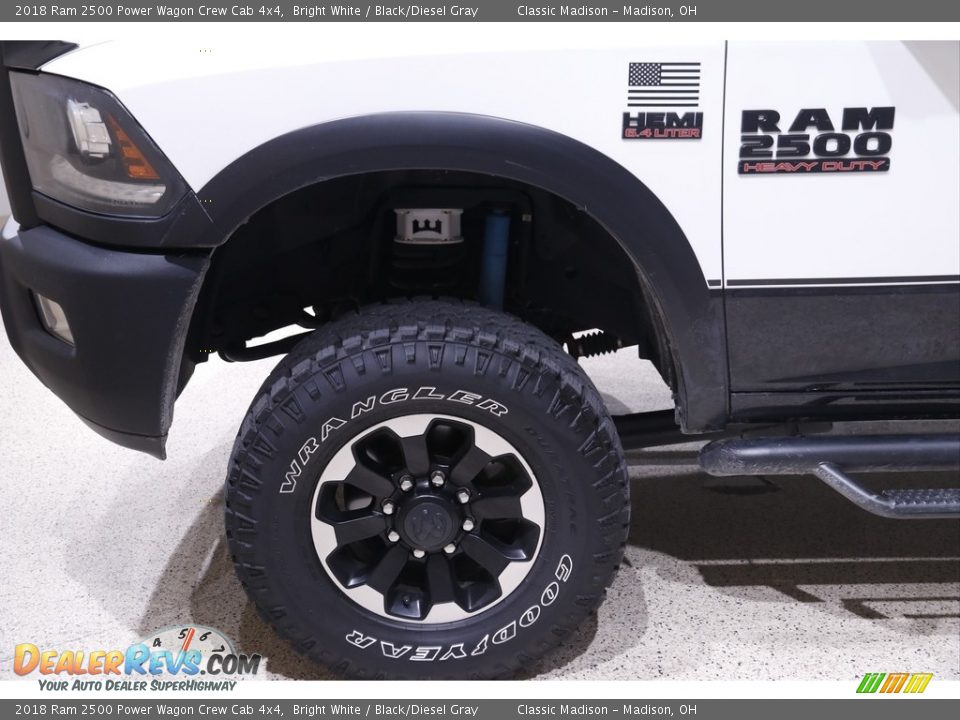 2018 Ram 2500 Power Wagon Crew Cab 4x4 Bright White / Black/Diesel Gray Photo #23