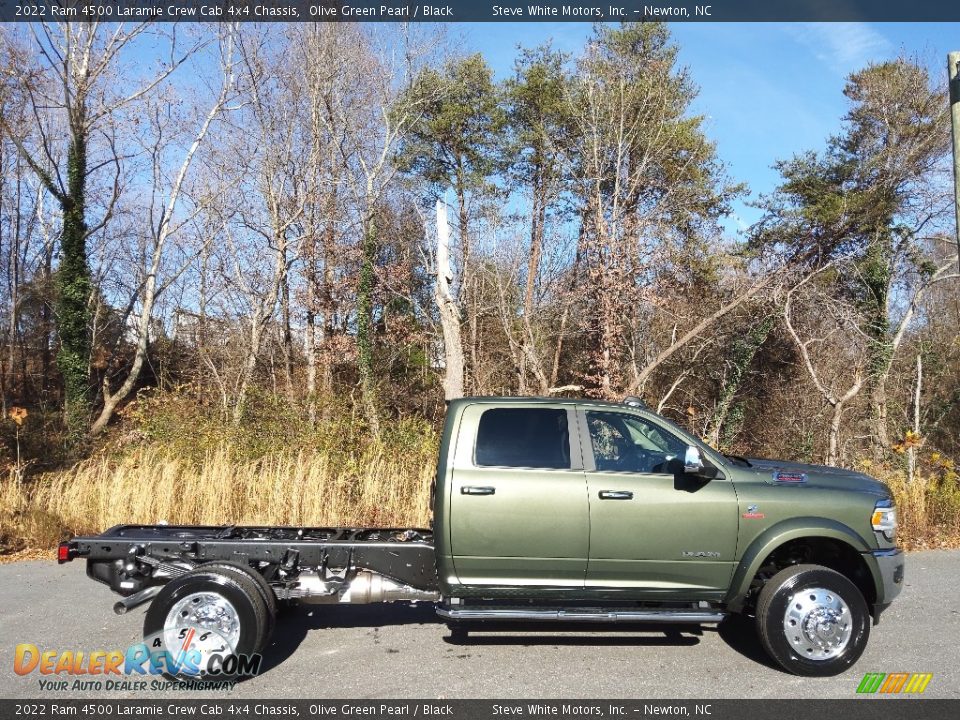 Olive Green Pearl 2022 Ram 4500 Laramie Crew Cab 4x4 Chassis Photo #5