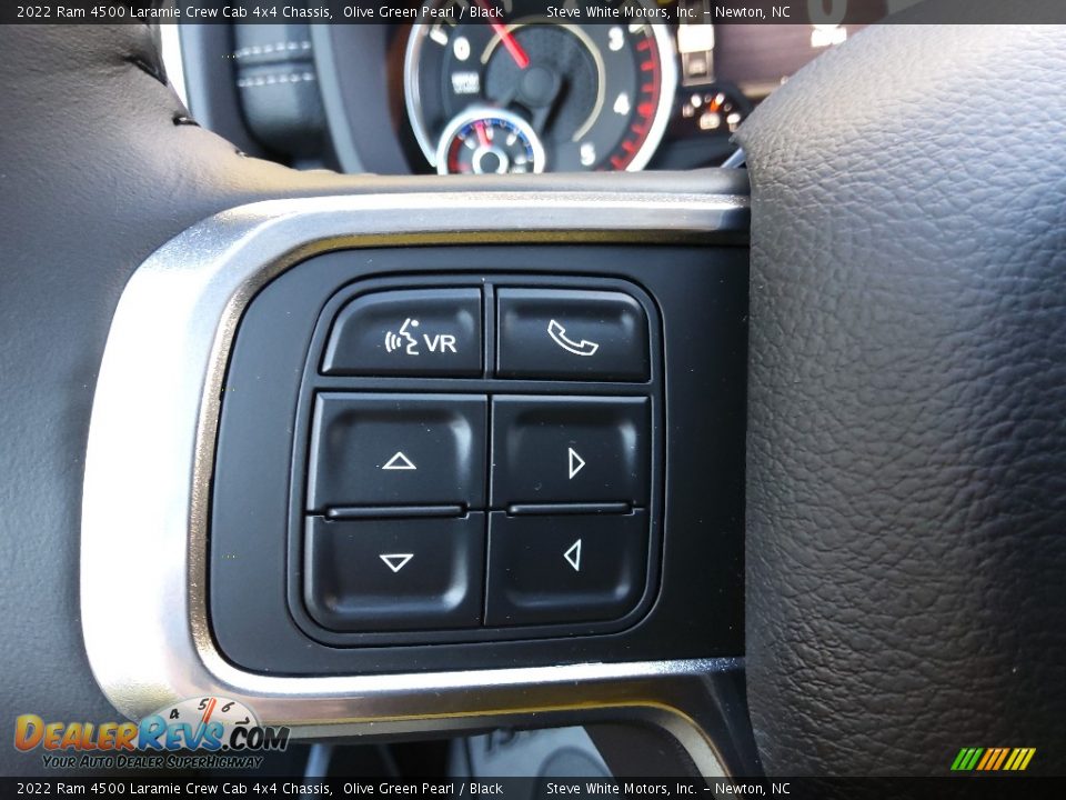 2022 Ram 4500 Laramie Crew Cab 4x4 Chassis Steering Wheel Photo #19