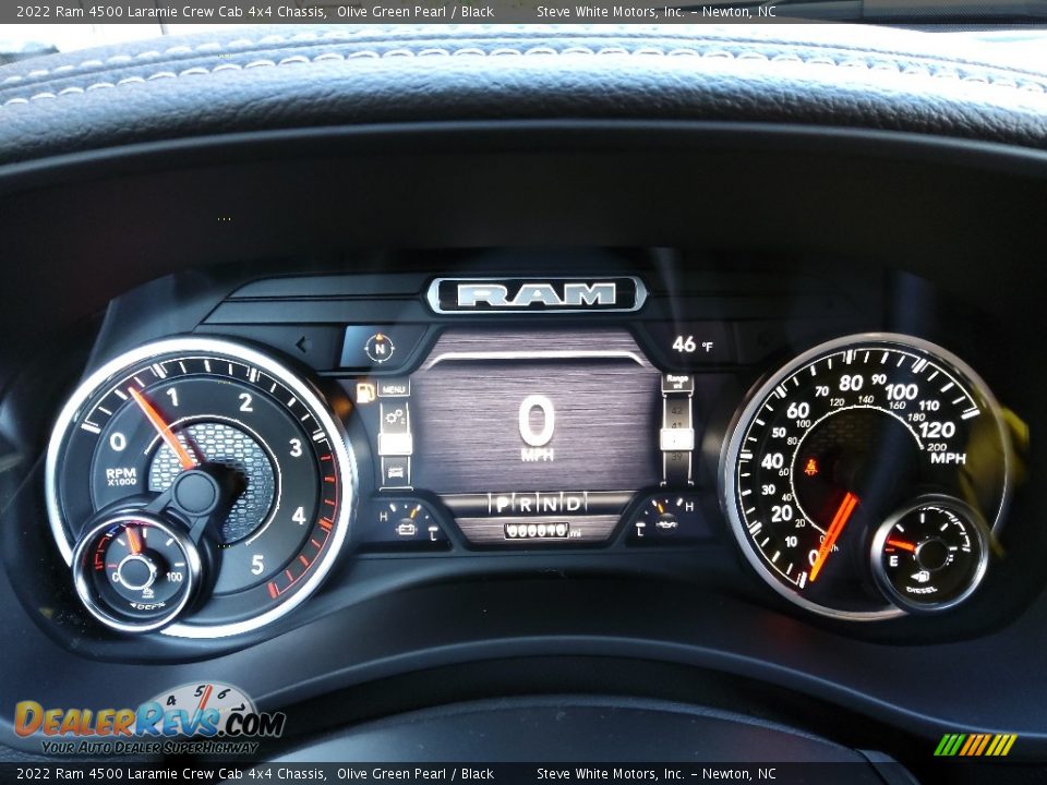 2022 Ram 4500 Laramie Crew Cab 4x4 Chassis Gauges Photo #21