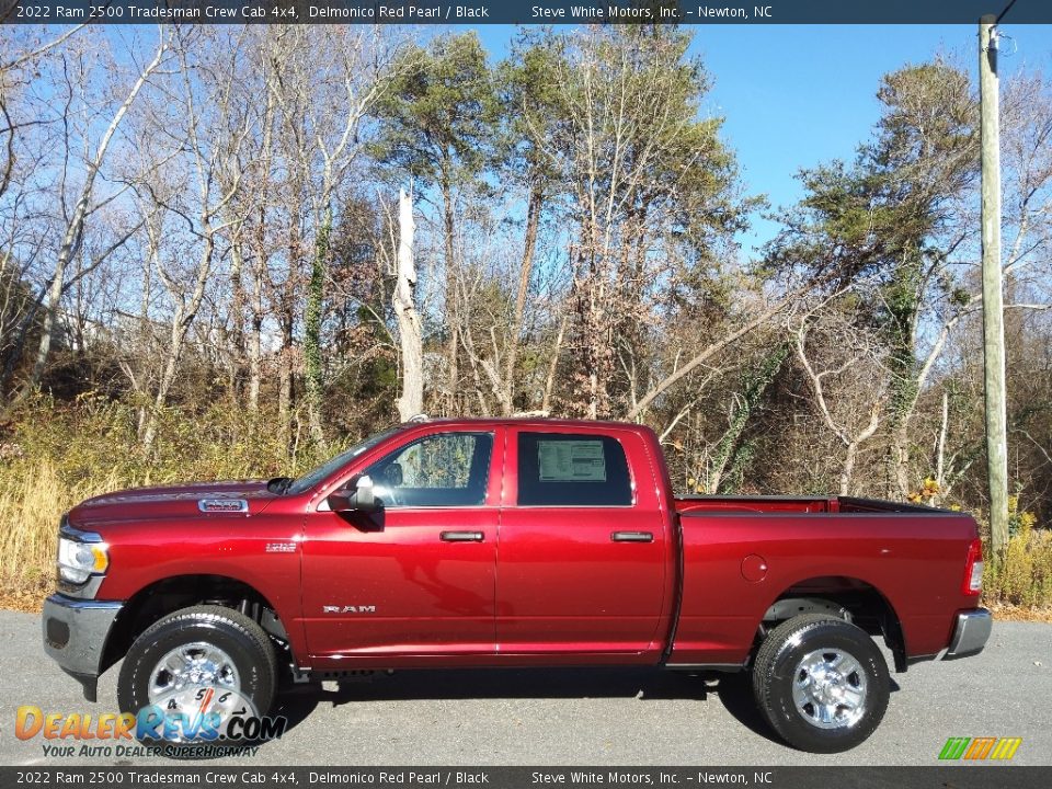 2022 Ram 2500 Tradesman Crew Cab 4x4 Delmonico Red Pearl / Black Photo #1