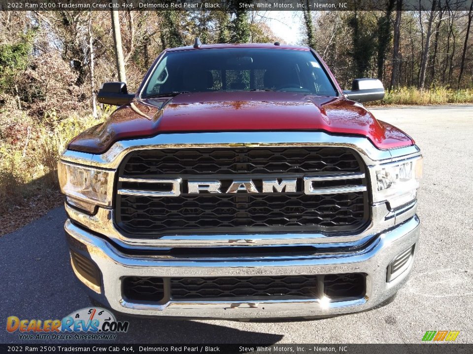 2022 Ram 2500 Tradesman Crew Cab 4x4 Delmonico Red Pearl / Black Photo #3