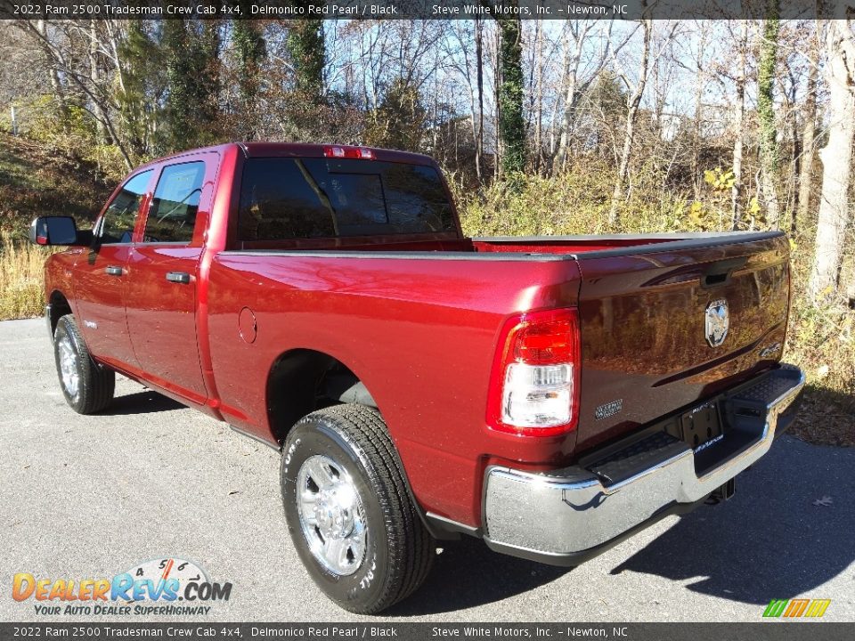 2022 Ram 2500 Tradesman Crew Cab 4x4 Delmonico Red Pearl / Black Photo #9