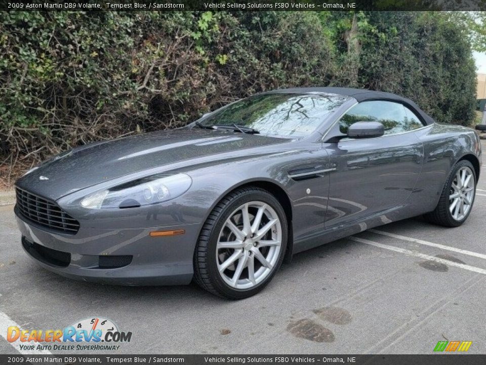 Front 3/4 View of 2009 Aston Martin DB9 Volante Photo #1