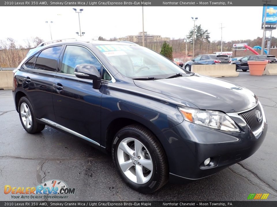 2010 Lexus RX 350 AWD Smokey Granite Mica / Light Gray/Espresso Birds-Eye Maple Photo #11