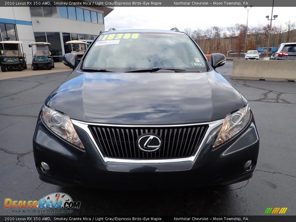 2010 Lexus RX 350 AWD Smokey Granite Mica / Light Gray/Espresso Birds-Eye Maple Photo #13