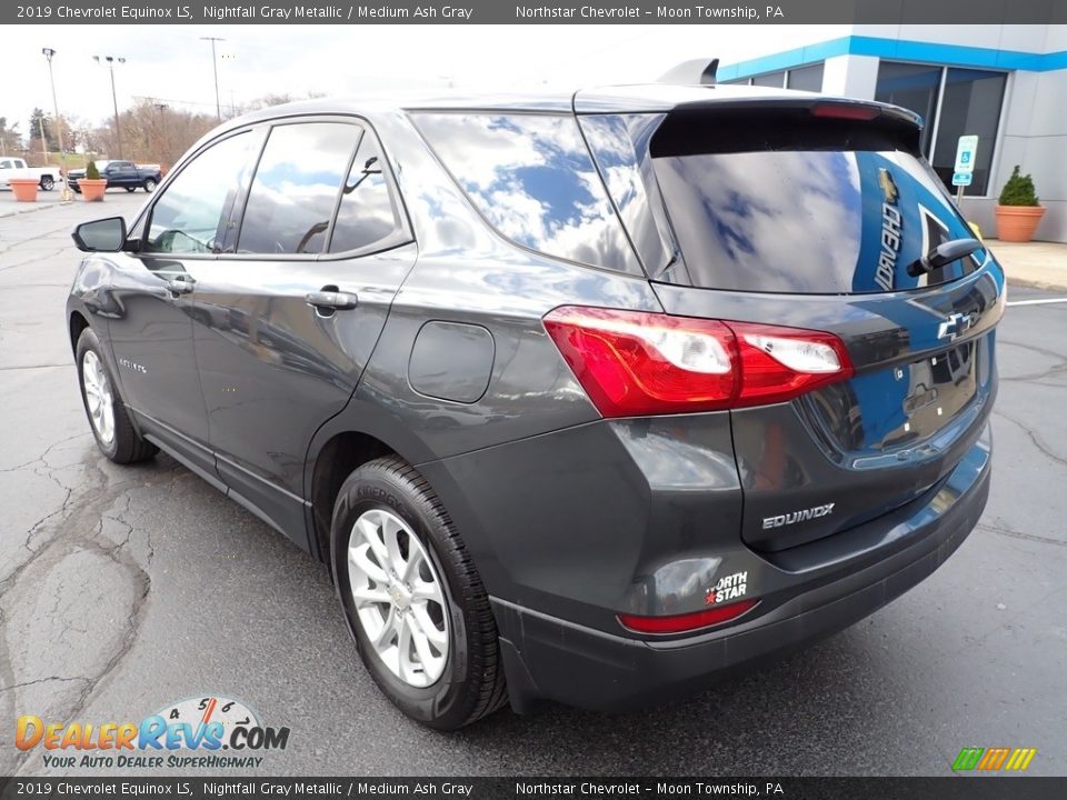 2019 Chevrolet Equinox LS Nightfall Gray Metallic / Medium Ash Gray Photo #4