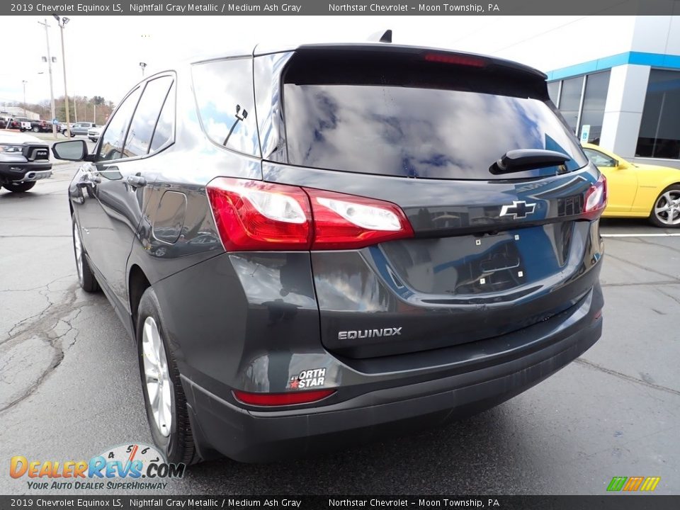 2019 Chevrolet Equinox LS Nightfall Gray Metallic / Medium Ash Gray Photo #5