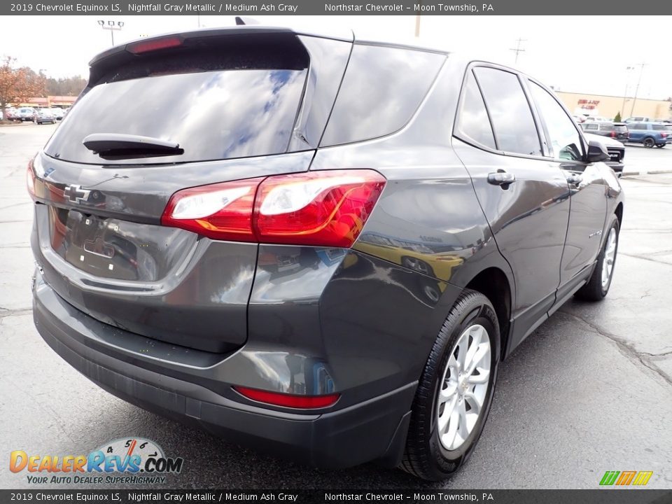 2019 Chevrolet Equinox LS Nightfall Gray Metallic / Medium Ash Gray Photo #8