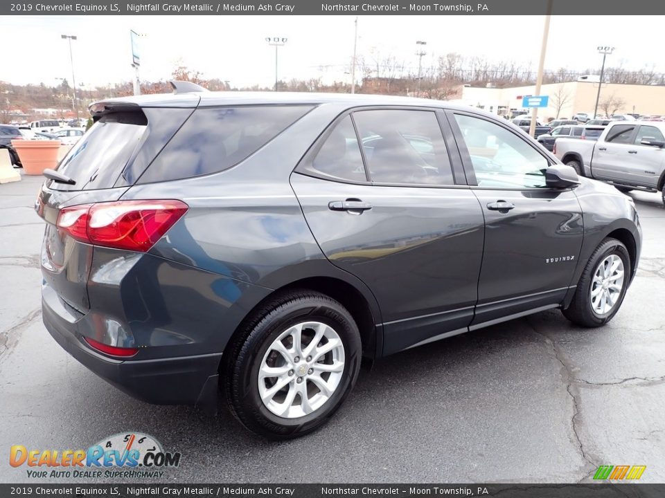 2019 Chevrolet Equinox LS Nightfall Gray Metallic / Medium Ash Gray Photo #9