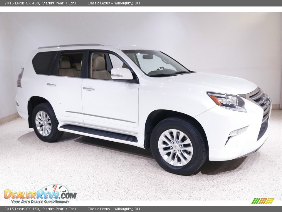 2016 Lexus GX 460 Starfire Pearl / Ecru Photo #1