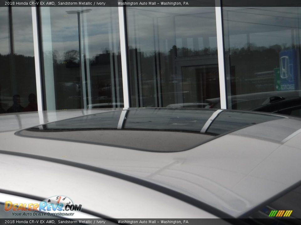 2018 Honda CR-V EX AWD Sandstorm Metallic / Ivory Photo #3