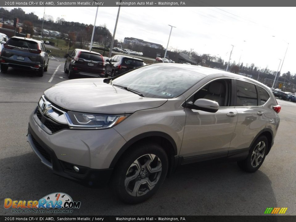 2018 Honda CR-V EX AWD Sandstorm Metallic / Ivory Photo #5