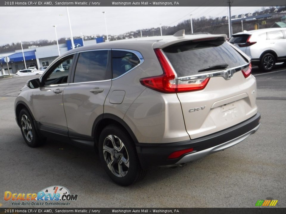 2018 Honda CR-V EX AWD Sandstorm Metallic / Ivory Photo #7