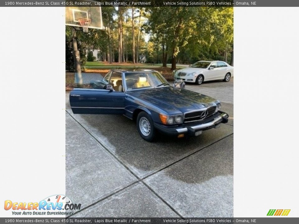 Lapis Blue Metallic 1980 Mercedes-Benz SL Class 450 SL Roadster Photo #13