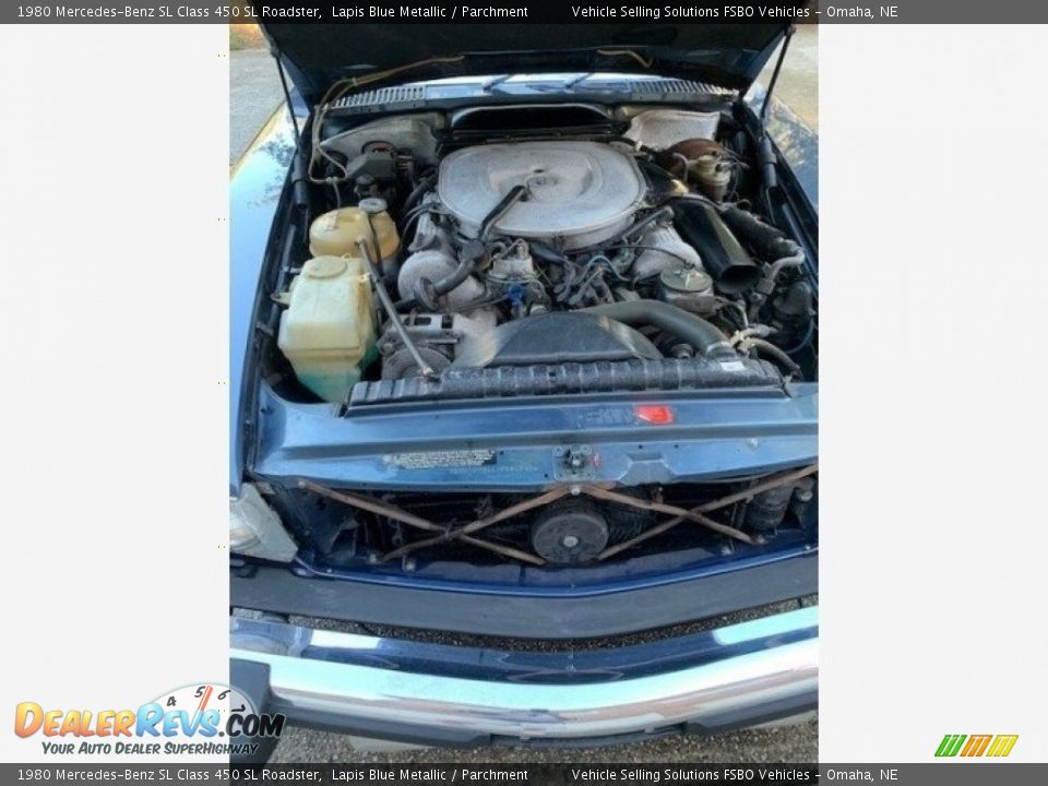 1980 Mercedes-Benz SL Class 450 SL Roadster 4.5 Liter SOHC 16-Valve V8 Engine Photo #16