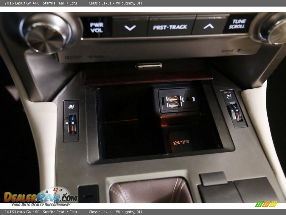 2016 Lexus GX 460 Starfire Pearl / Ecru Photo #17