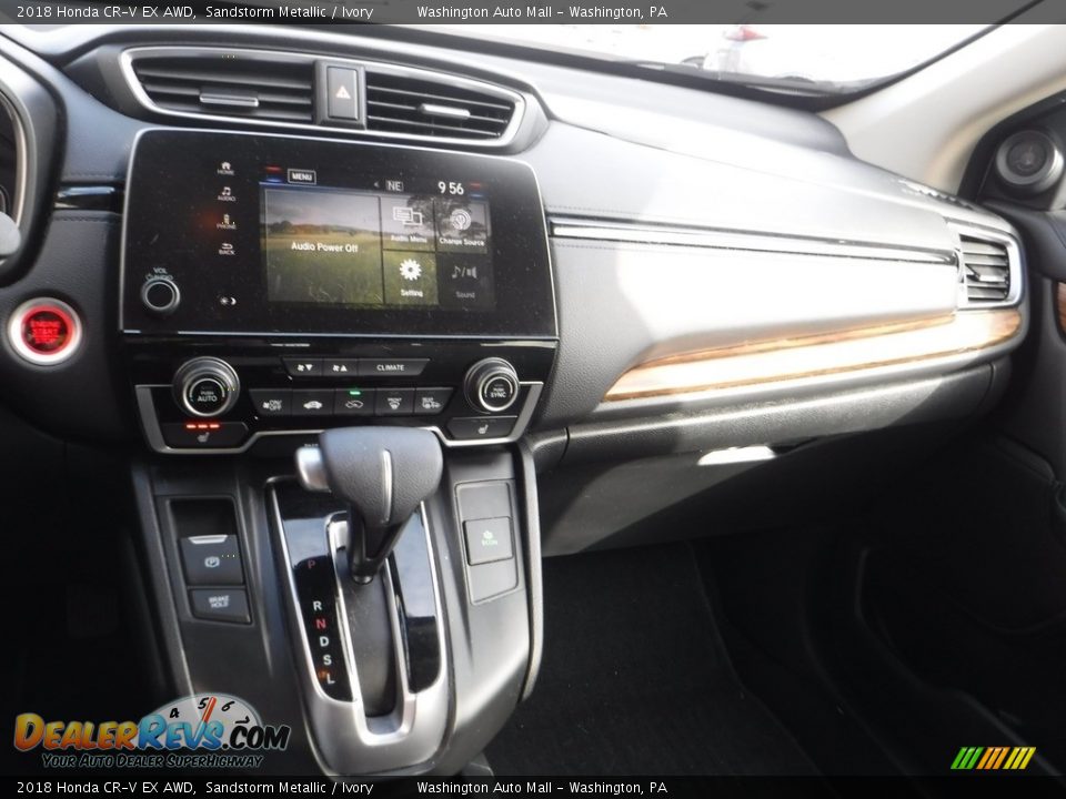 2018 Honda CR-V EX AWD Sandstorm Metallic / Ivory Photo #17